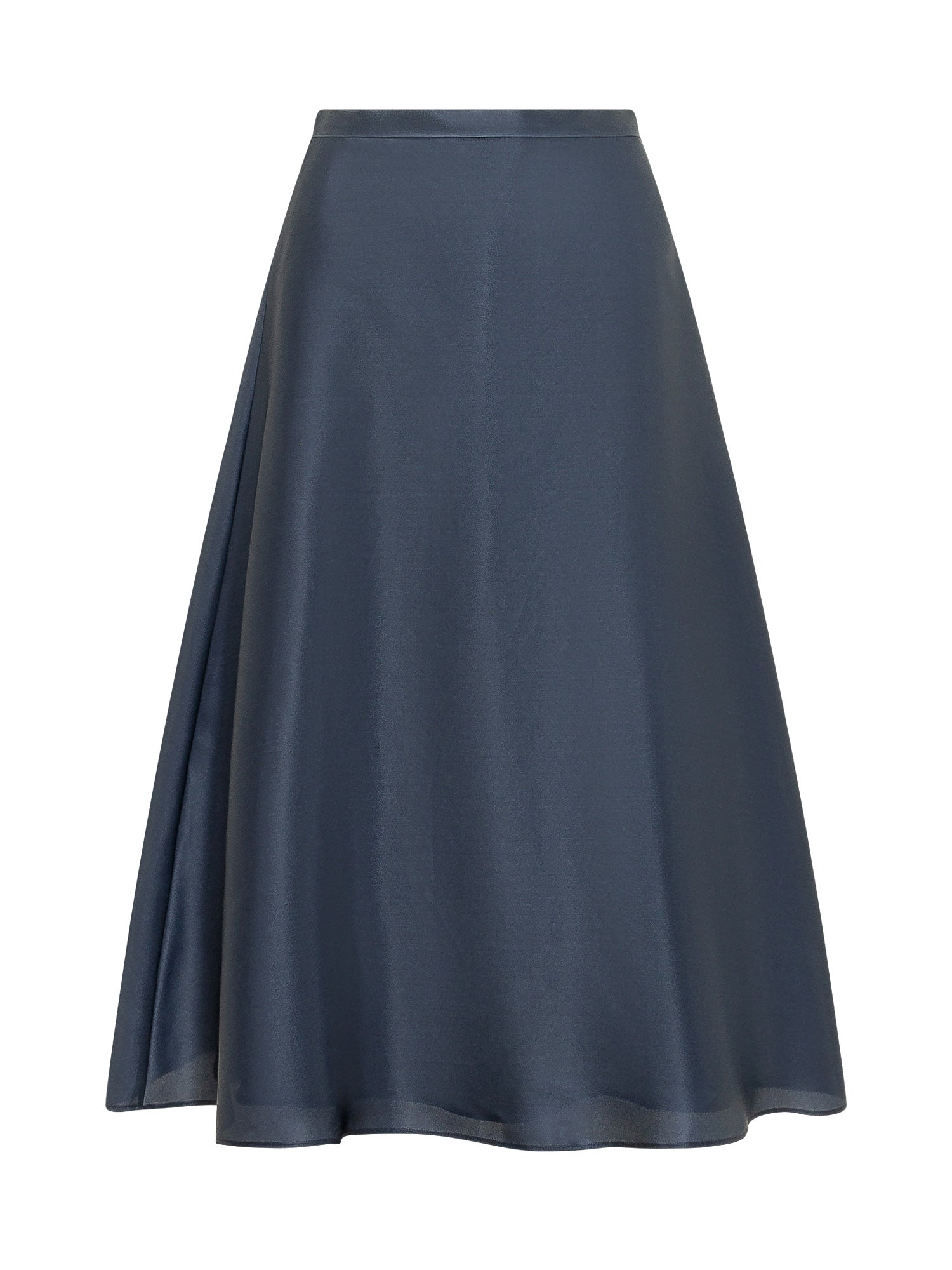 Midi A-Line Skirt