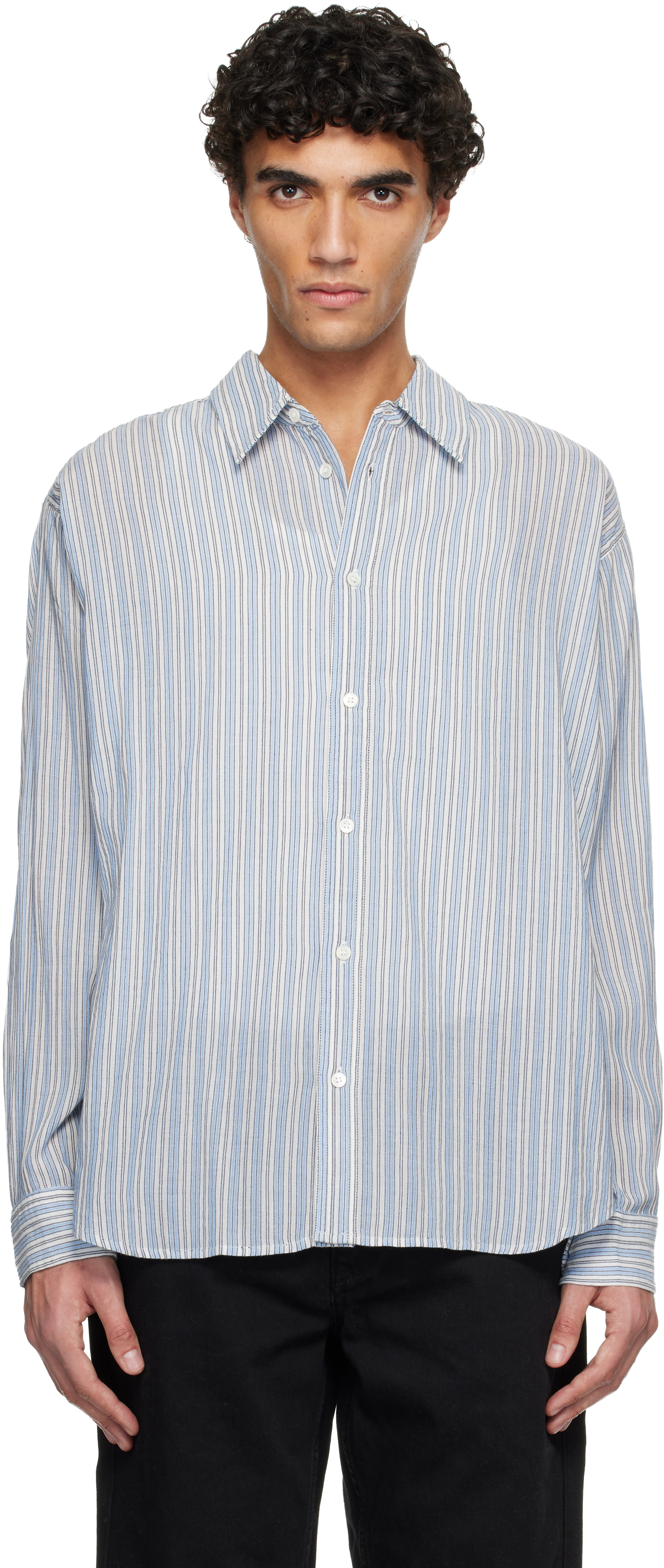 Blue Cybilio Shirt