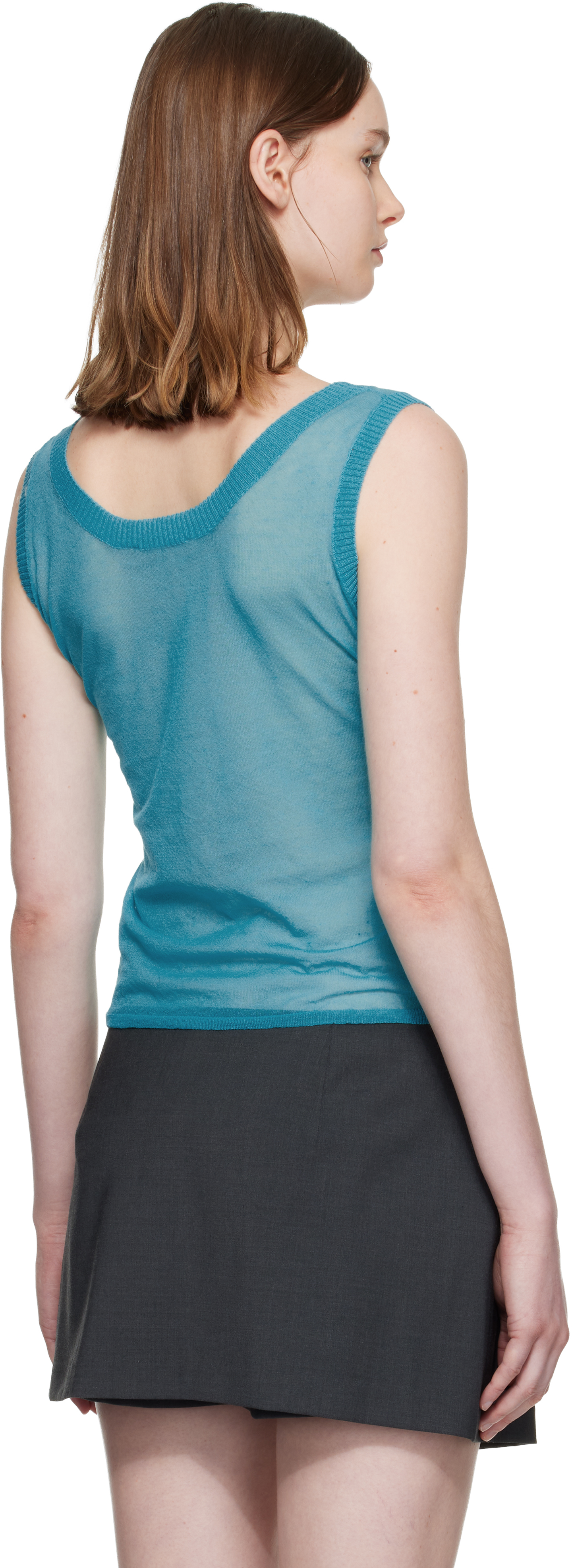 Blue Velata Tank Top