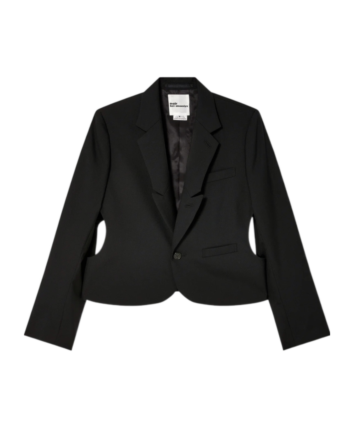 Exaggerated-Waist Jacket