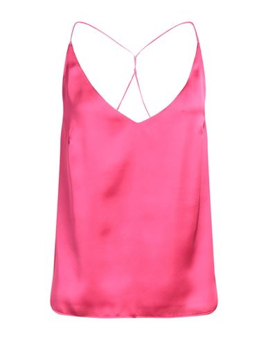 The Nina Studio Woman Top Fuchsia Size 4 Polyester