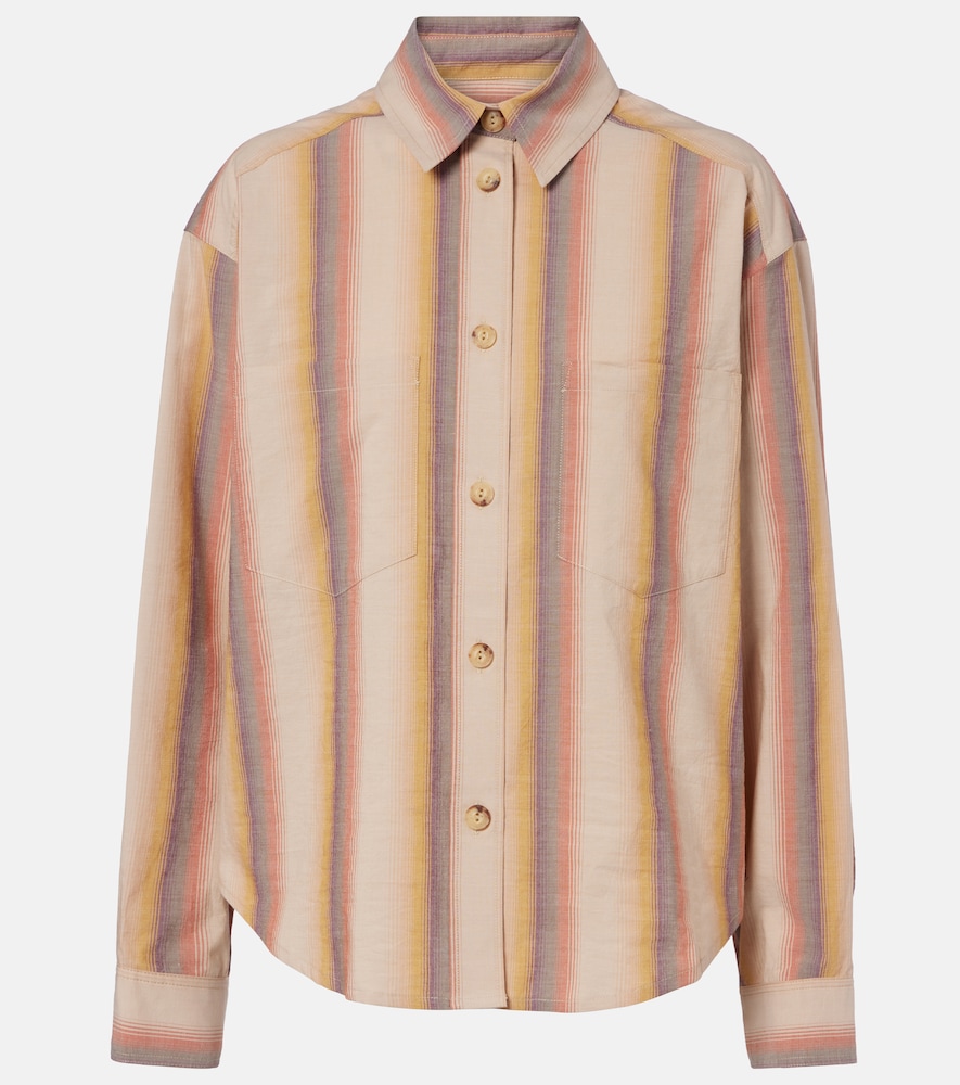Mahvane striped cotton shirt