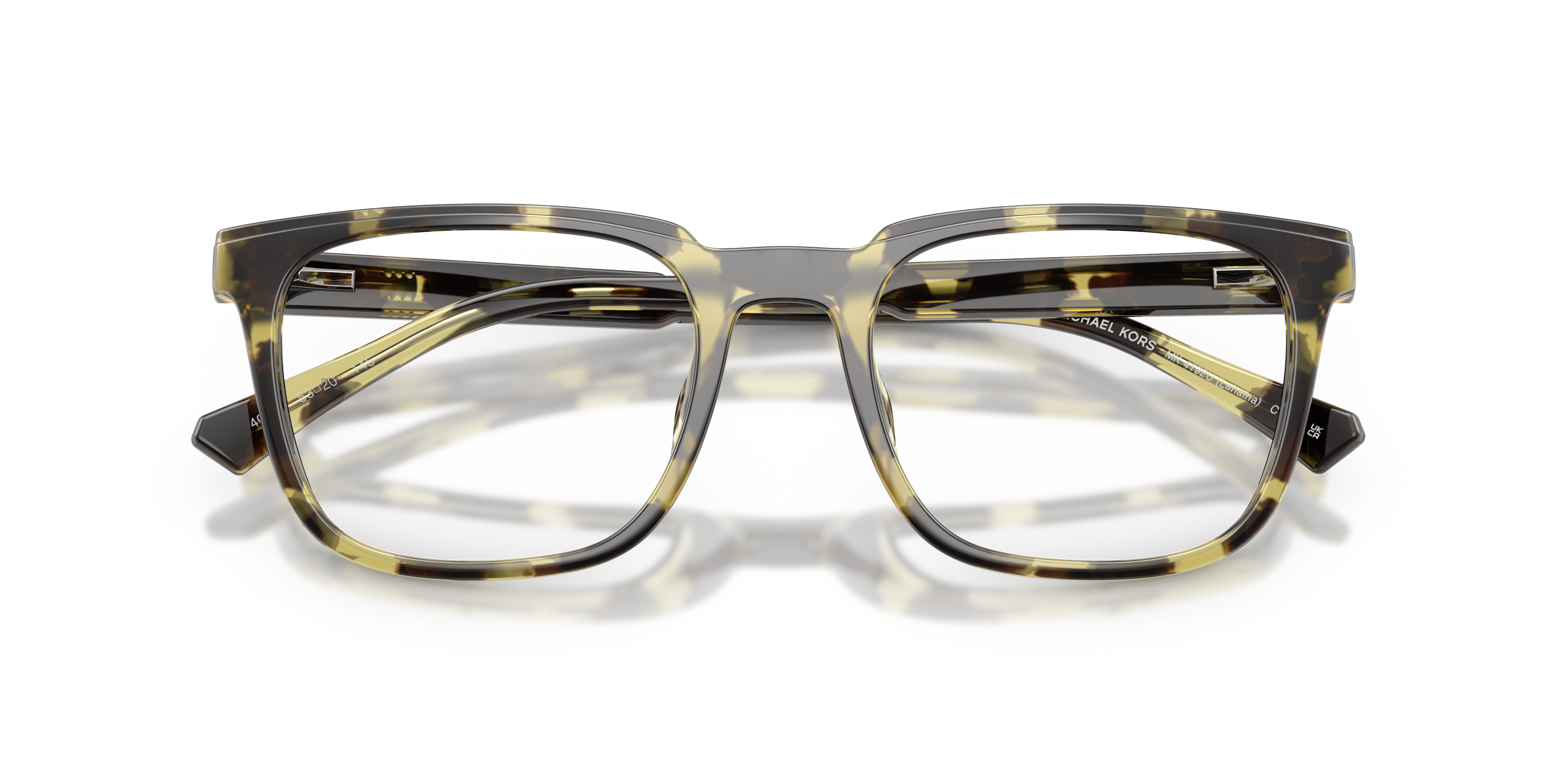Michael Kors Hombre Michael Kors MK4192U LAHAINA 4029 Monturas ópticas Inyectado Verde Transparente Cuadrada Norma
