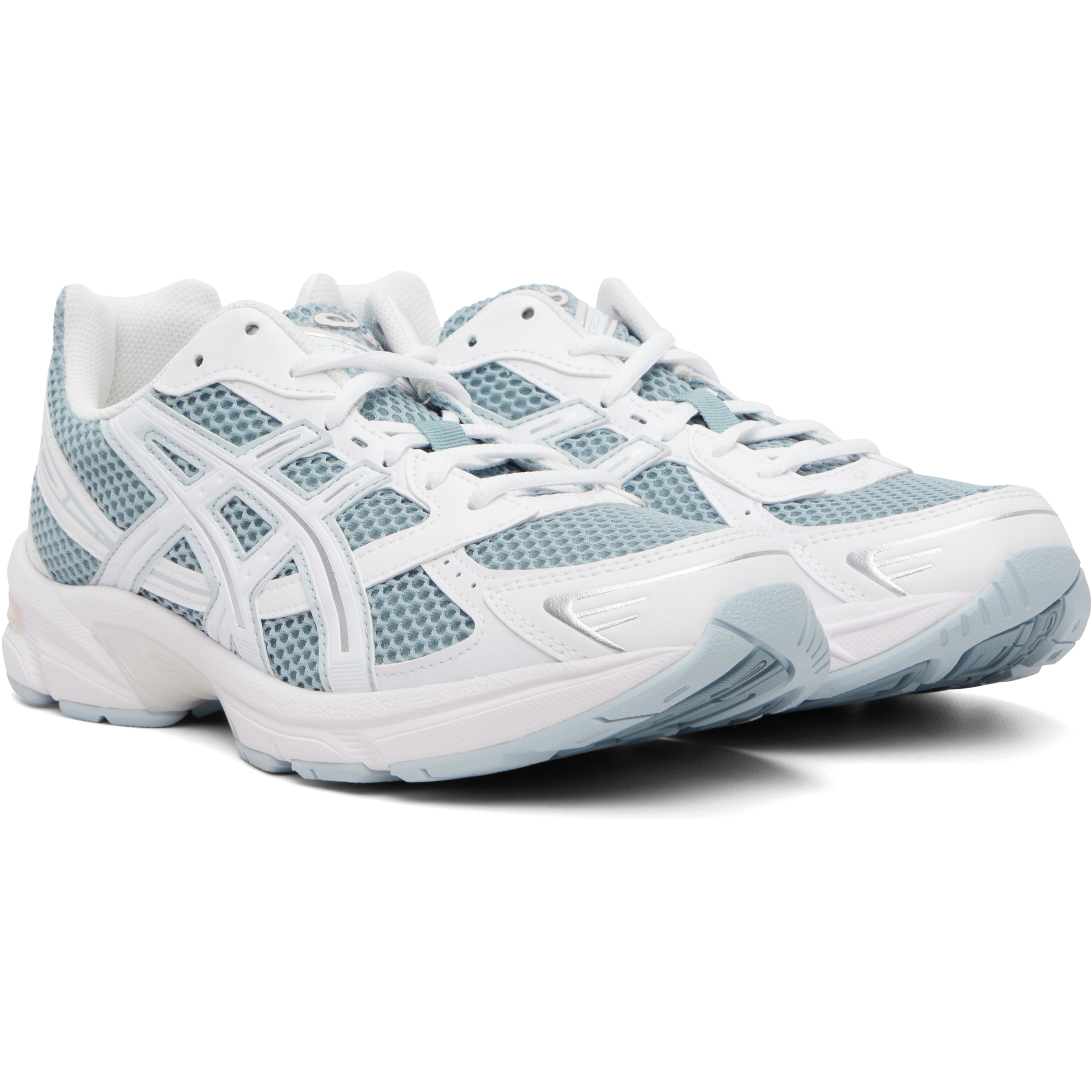 Blue & White Gel-1130 Sneakers