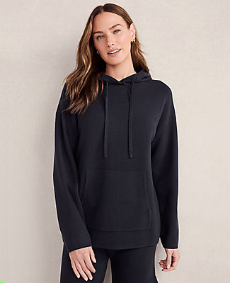 Ann Taylor Haven Well Within Viscose Blend Long Sleeve Hoodie
