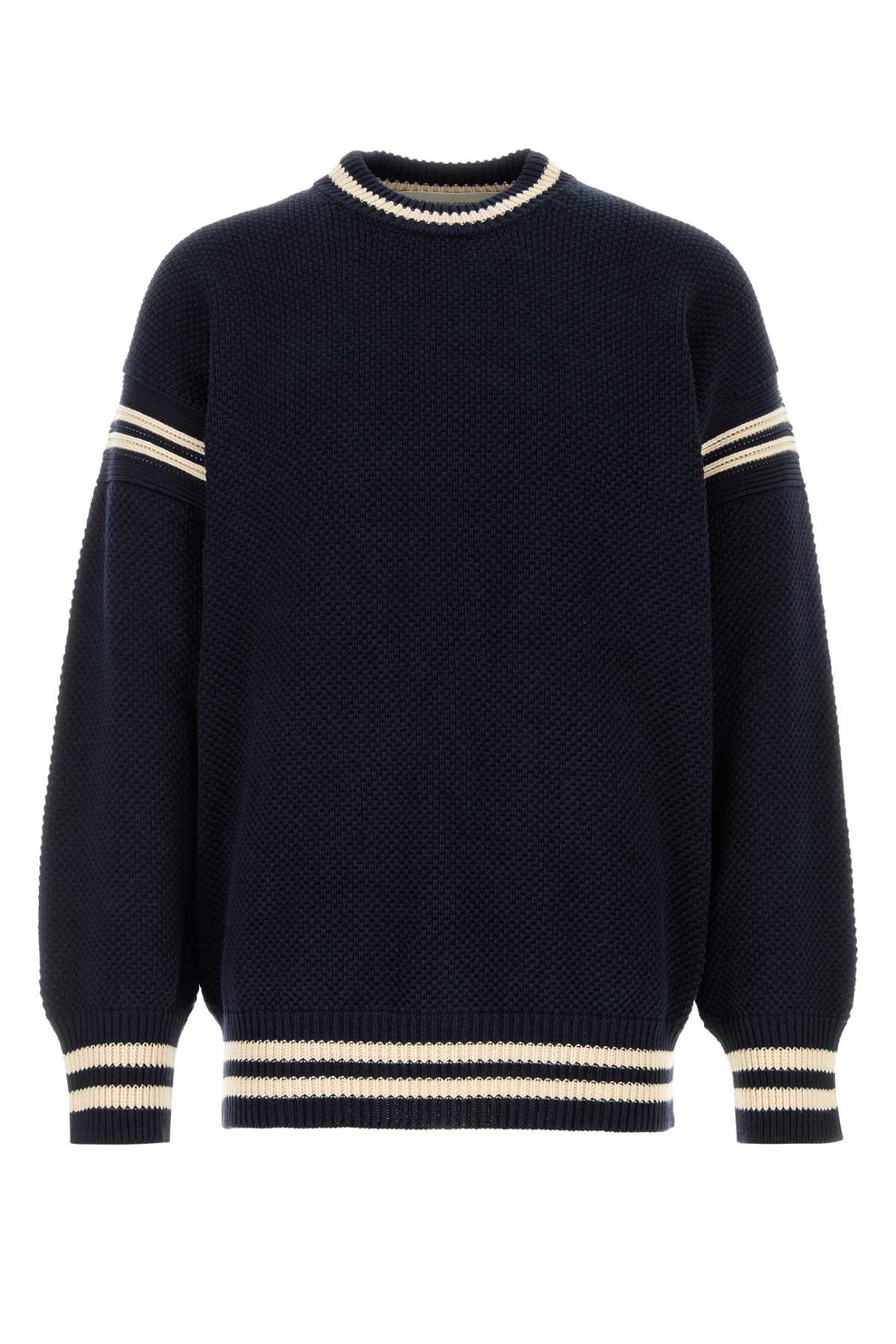 Knit Sweater — Navy