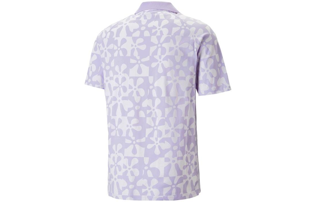 X Spongebob Printed Polo Shirt 'Purple'