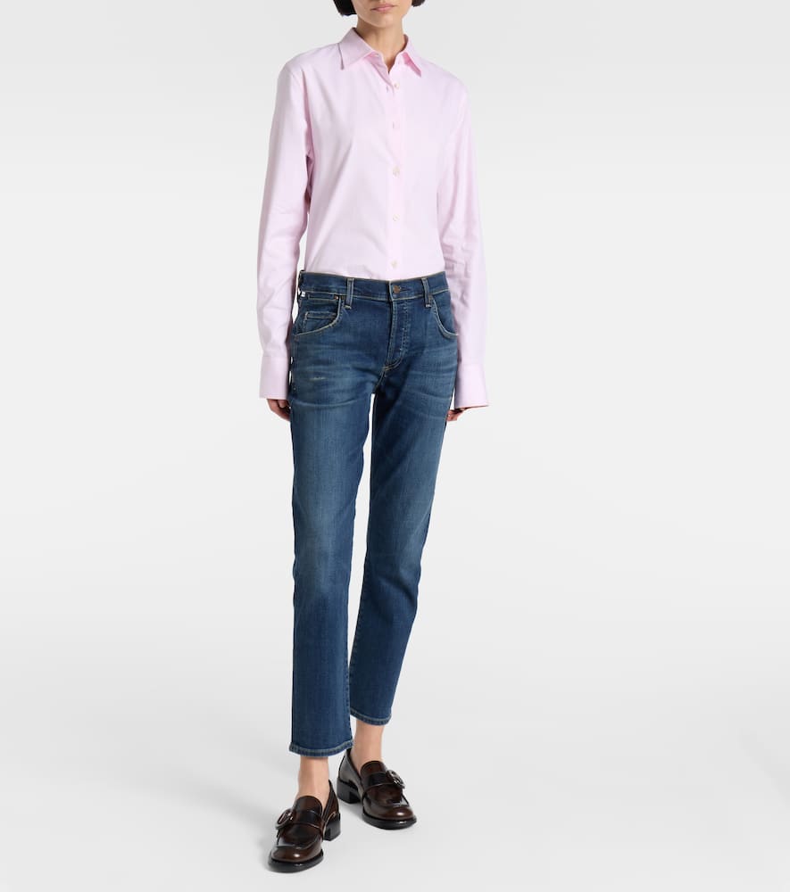Emerson mid-rise slim jeans