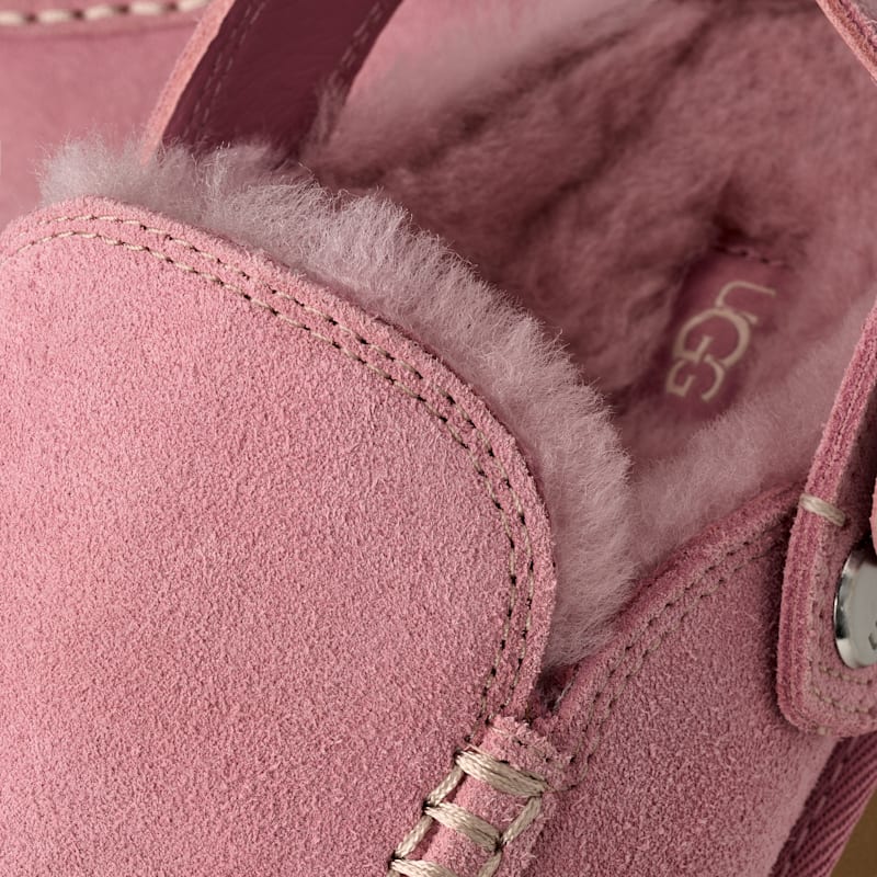 ® Women's Goldenstar Evelina Clog Sheepskin Shoes in Dusty Orchid