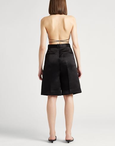Forte_forte Woman Top Black Size 1 Cotton, Polyamide, Elastane