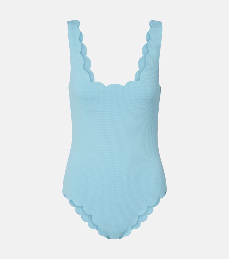 Palm Springs scalloped swimsuit