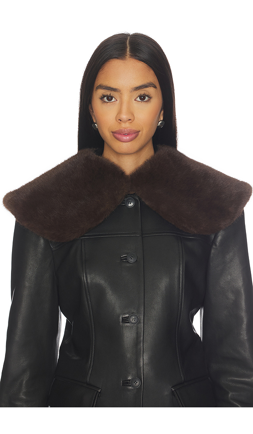 EAVES Dagna Collar in Came
