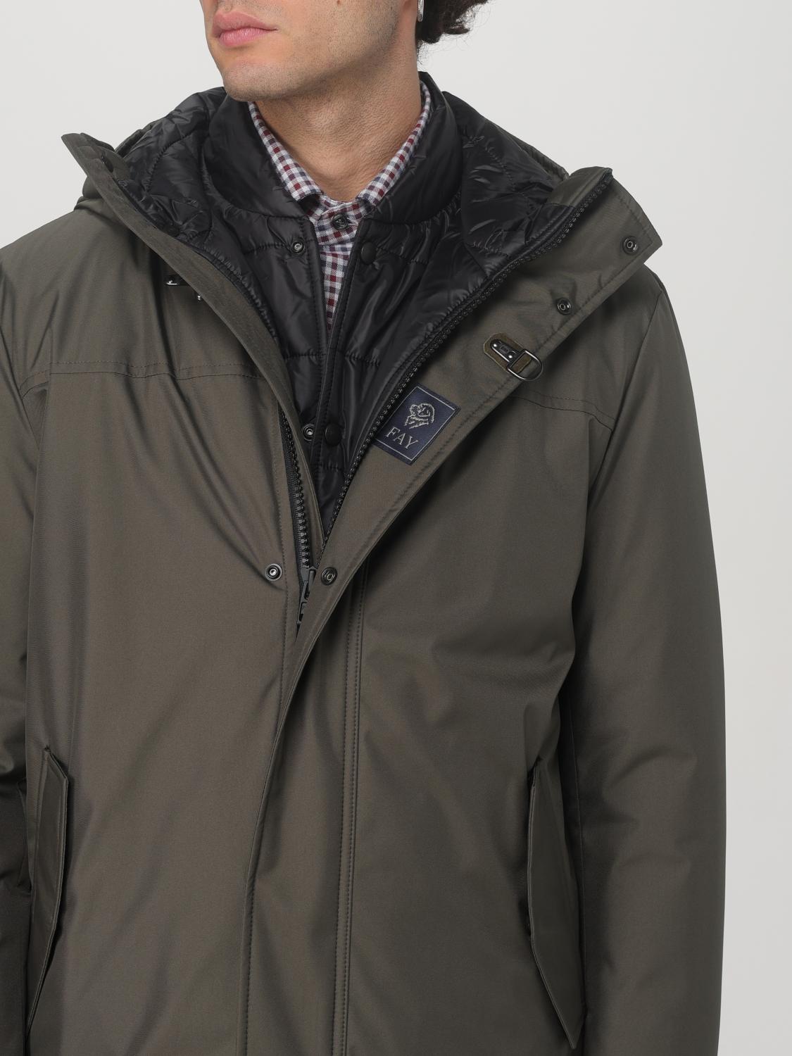 Jacket Men color Green