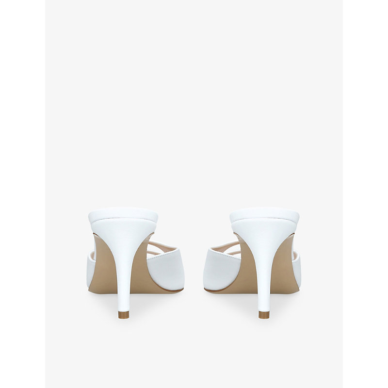 Womens Carol 75 Leather Heeled Mules