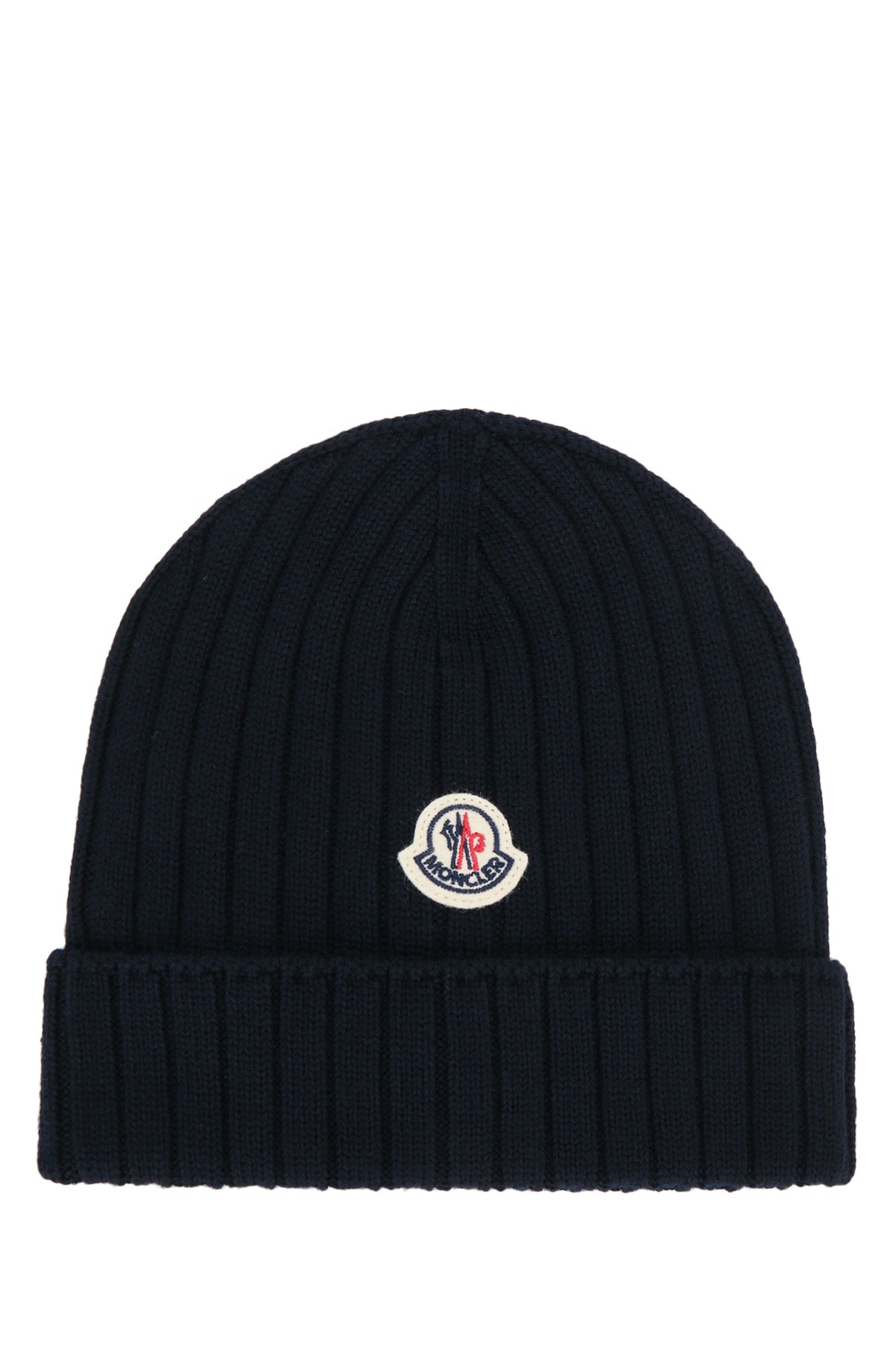 HAT Ribbed Knit Beanie — Navy