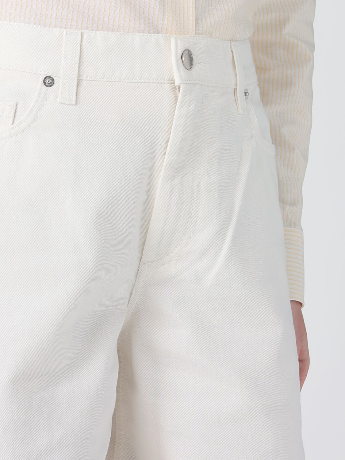 Shorts MAISON KITSUNÉ Woman color Ivory