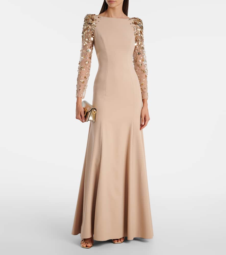 Sylvia embellished gown