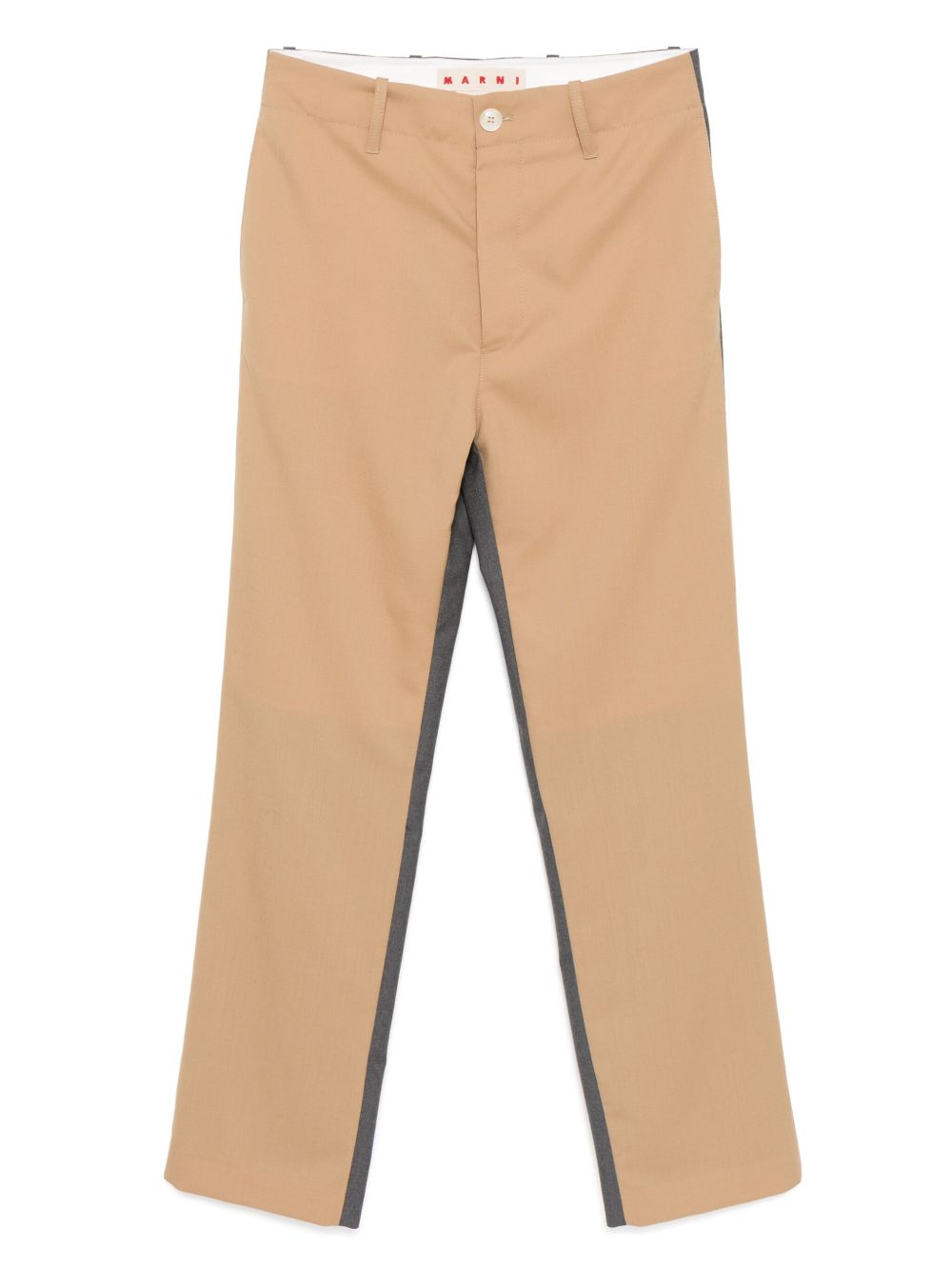 Wool trousers - Brown