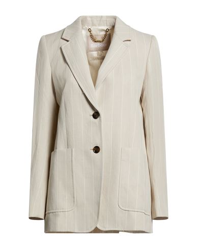 Modern Heritage Woman Blazer Beige Size 14 Lyocell, Linen