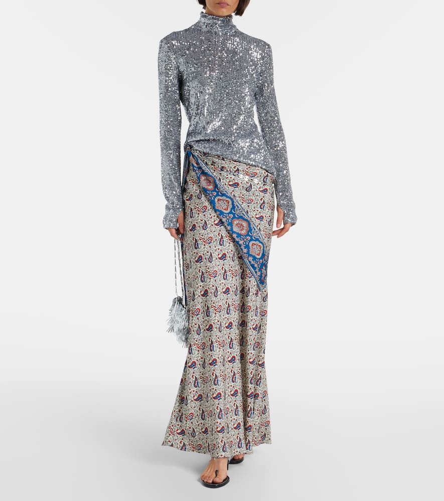 Sequined top