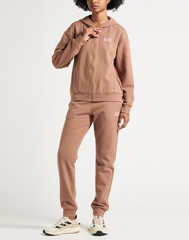 Woman Tracksuit Brown Size S Polyester, Cotton