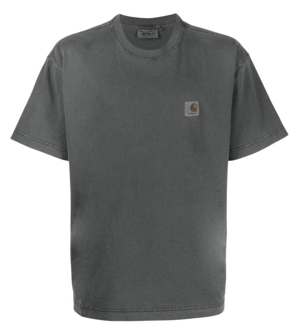 Carhartt Wip - logo cotton t-shirt short sleeves crew neck