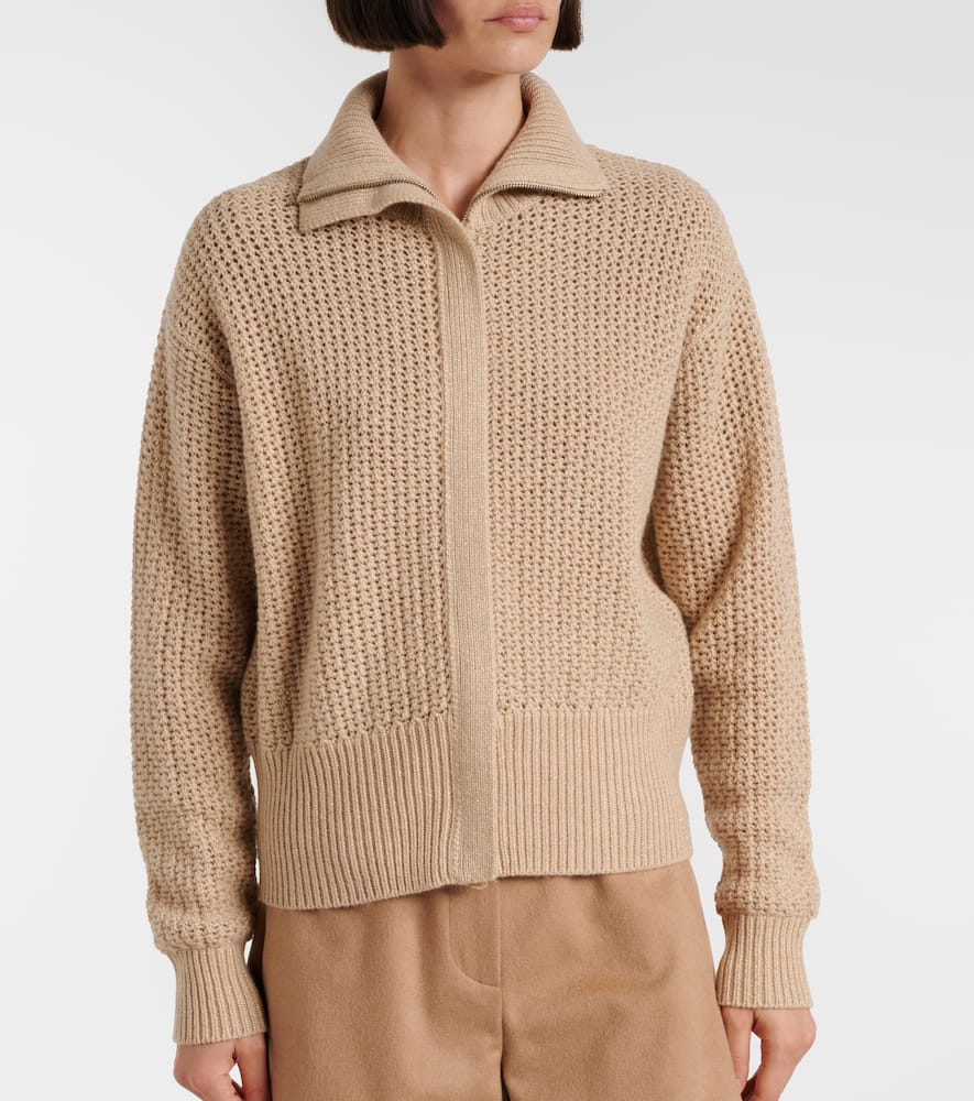 Glassa wool and cashmere-blend cardigan