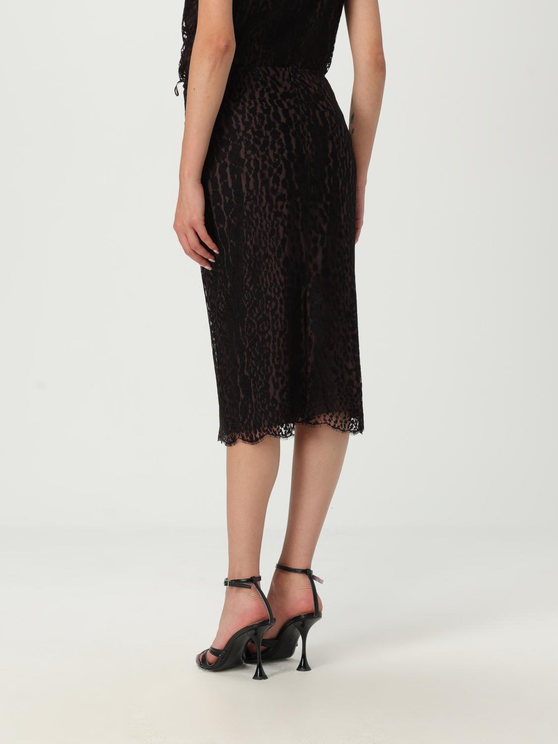 Skirt Woman color Black