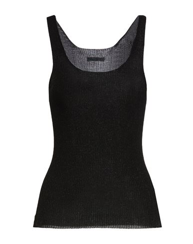 Woman Top Black Size XS Viscose, Polyamide, Metallic fiber