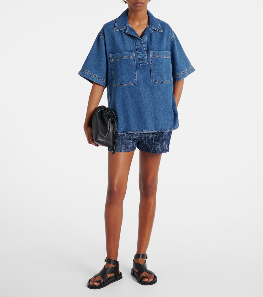 Denim shirt