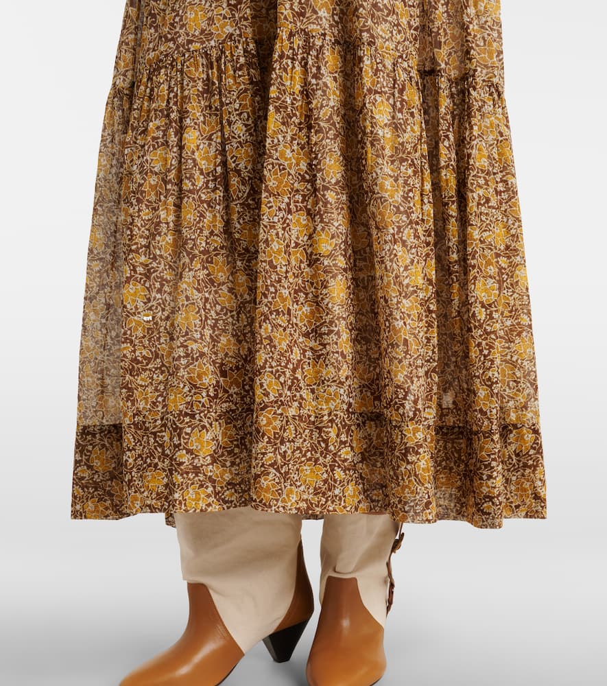 Sabba floral cotton maxi dress