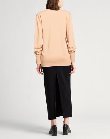 Woman Sweater Sand Size 8 Cashmere