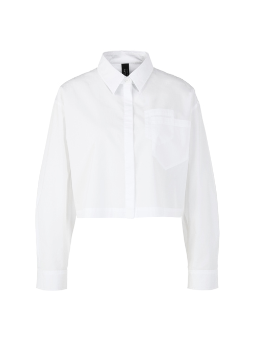 Marc Cain ‘Rethink Together’ short blouse, white, 34 N