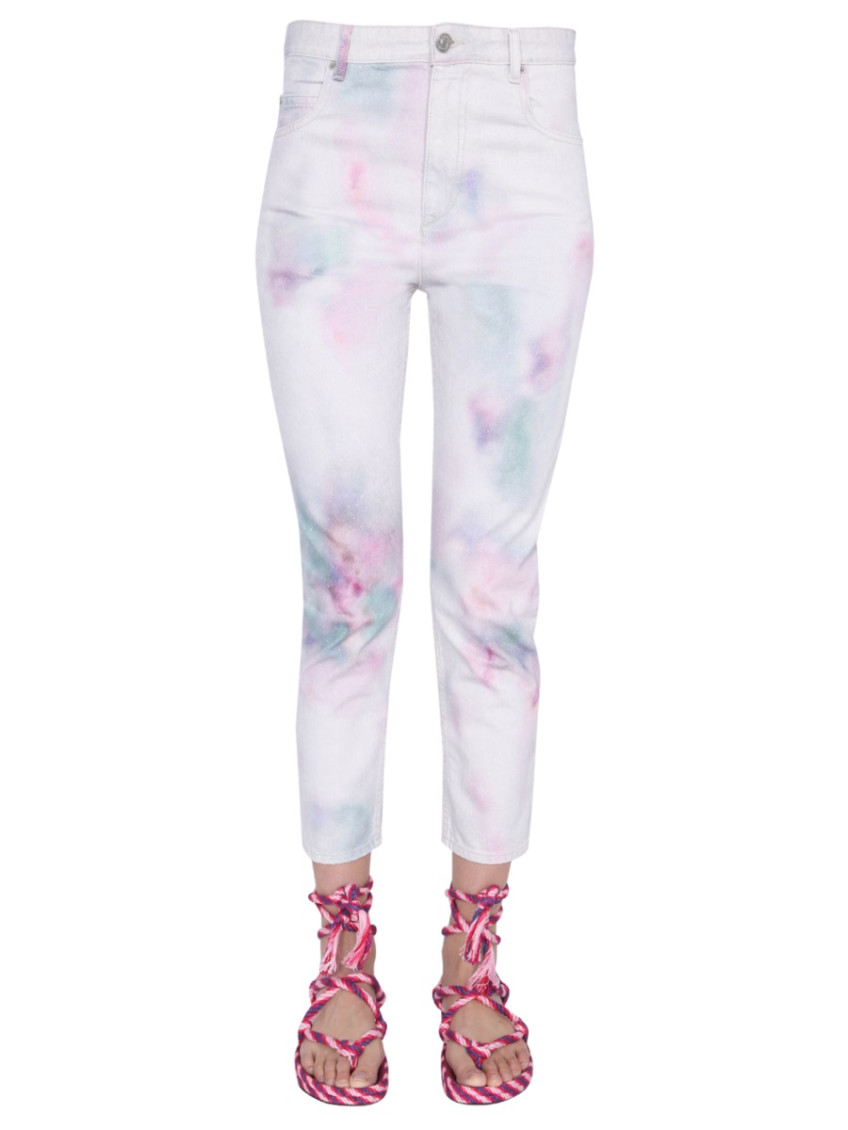 Tie-dye Effect Jeans