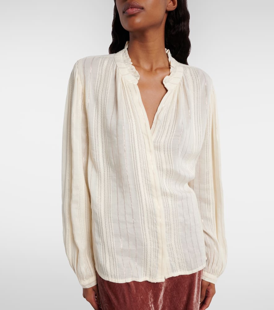 Cynthia striped blouse