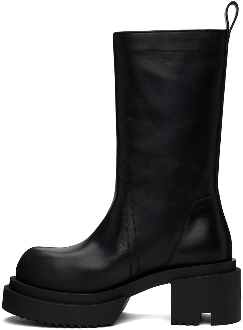 Rick Owens Black Bogun Boots