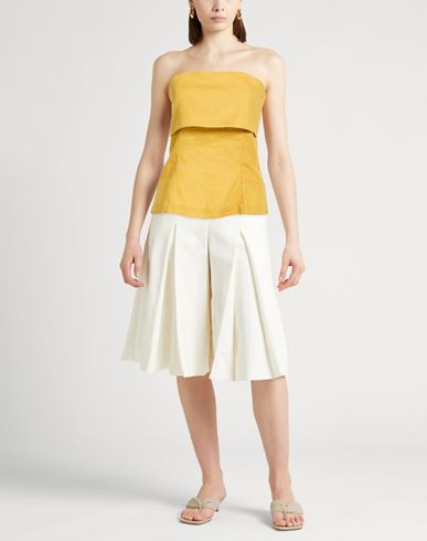 Woman Top Marigold Size 6 Linen