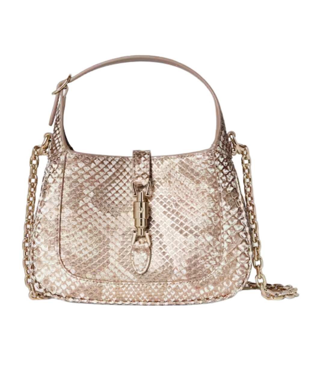 Jackie 1961 python mini bag