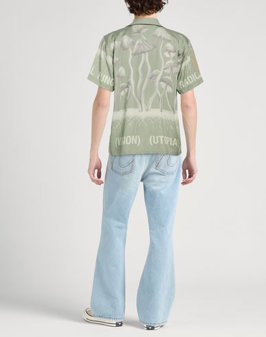 Man Shirt Sage green Size M Tencel