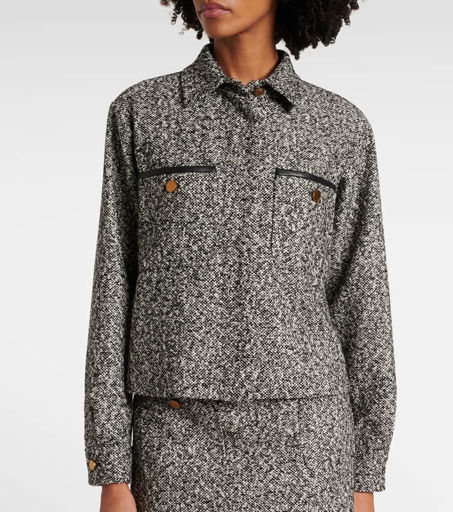 Demien wool-blend tweed jacket