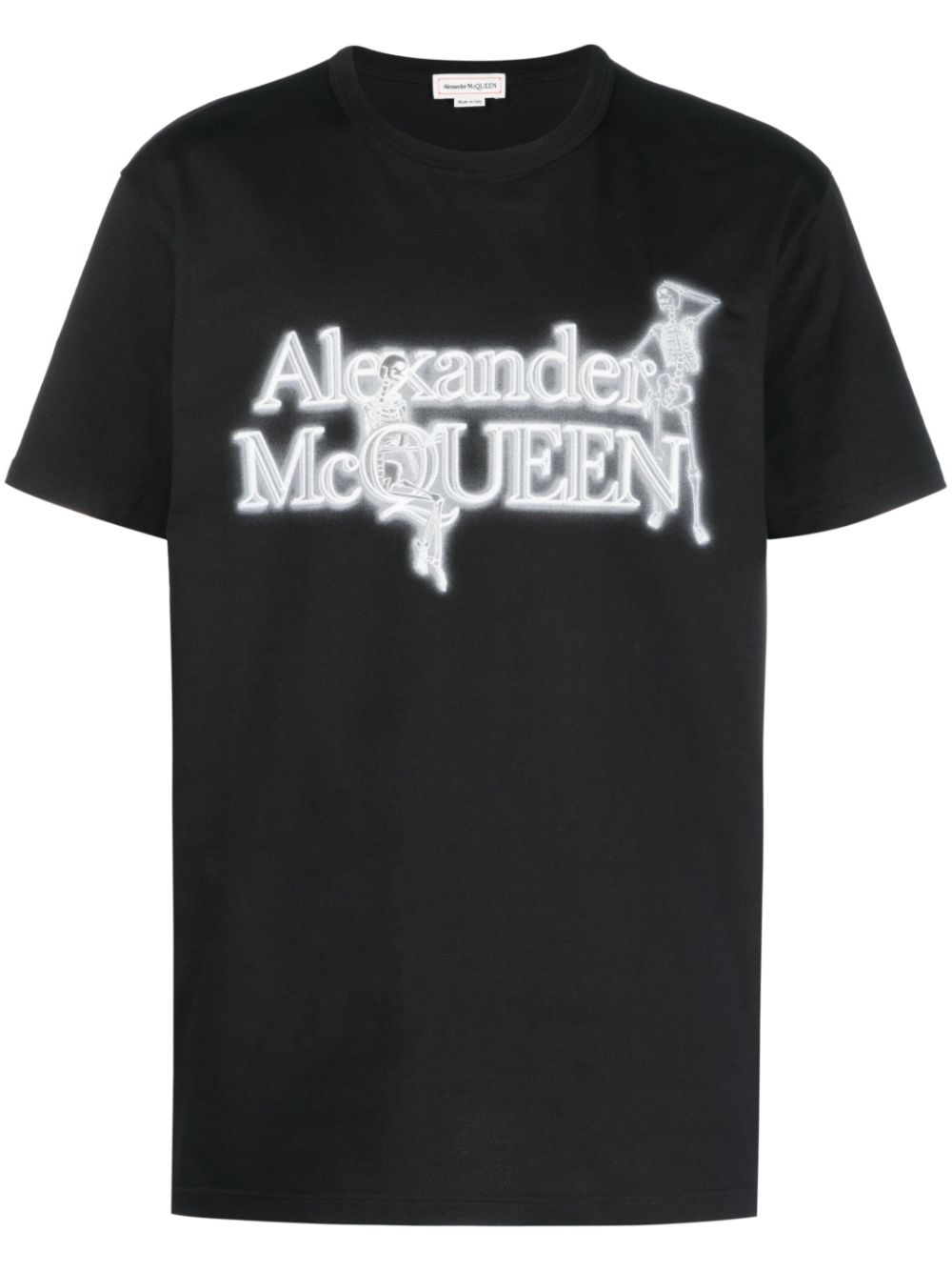 Logo-print cotton T-Shirt - Black