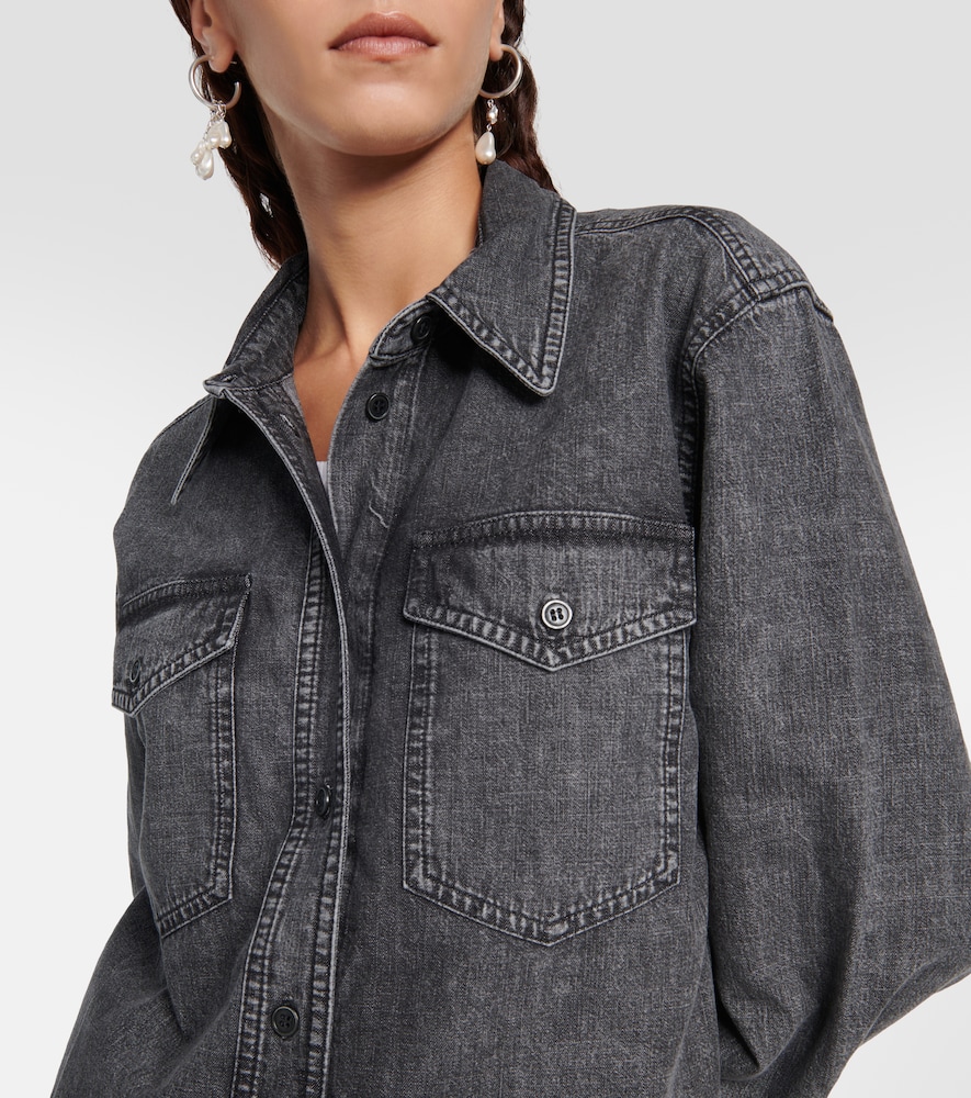 Danis cotton denim shirt