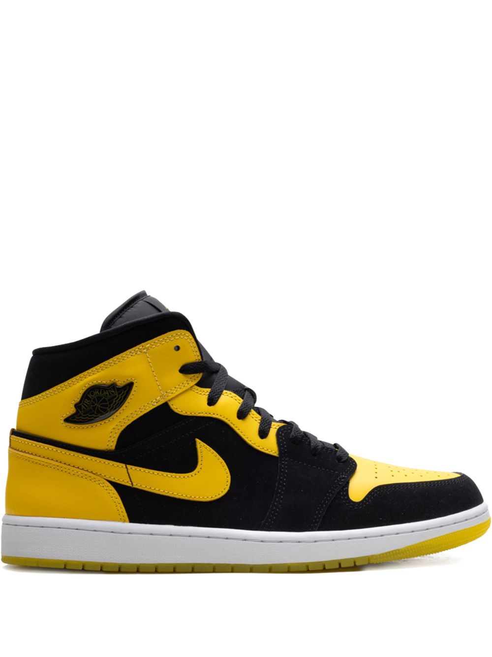 Air 1 Mid "Black/White/Varsity Maize" sneakers - Yellow