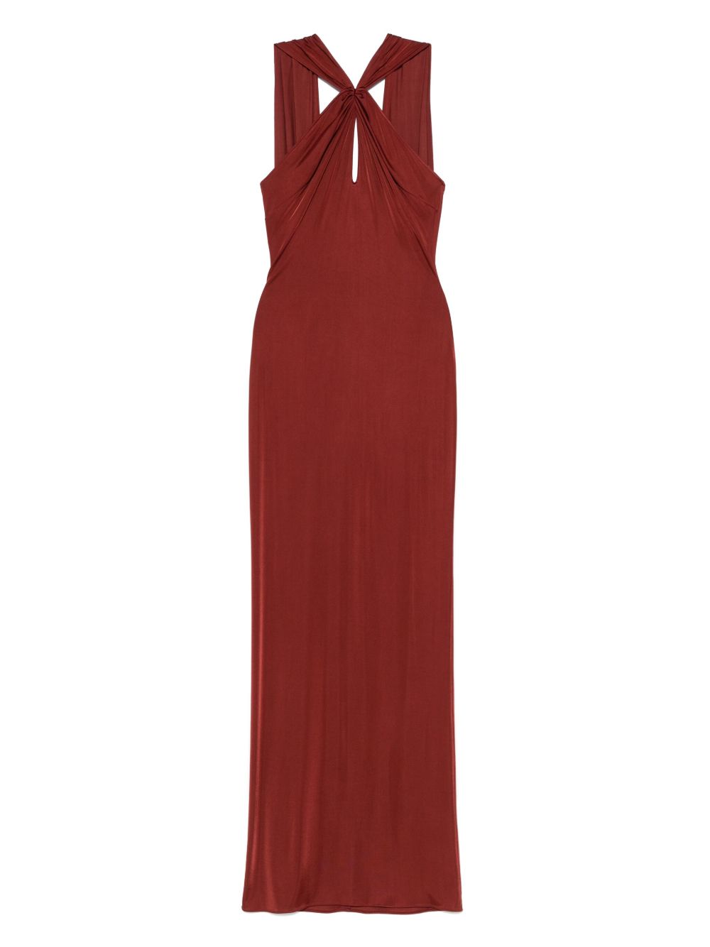 The New Arrivals Ilkyaz Ozel Maia maxi dress - Red