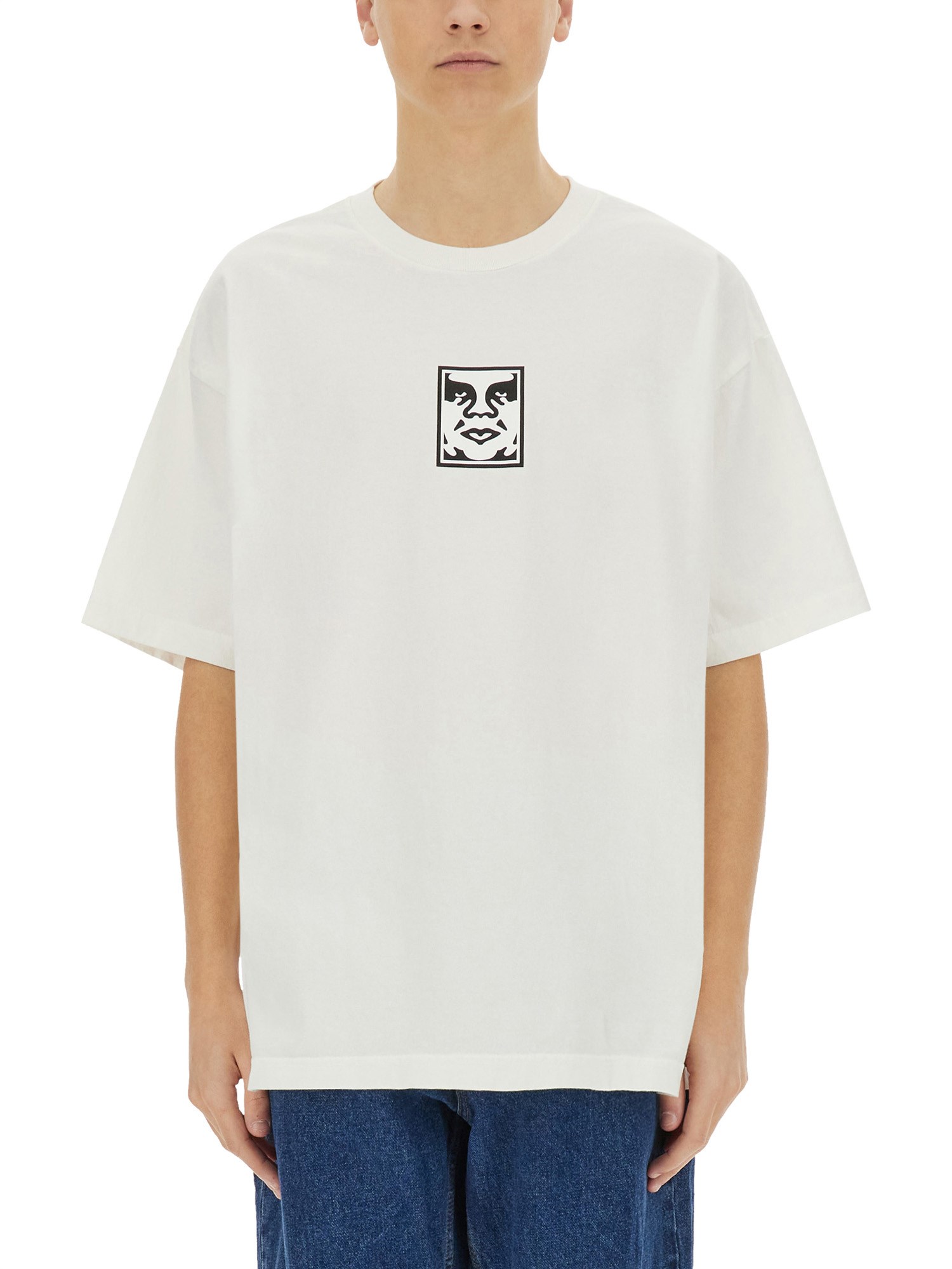 "icon face" t-shirt