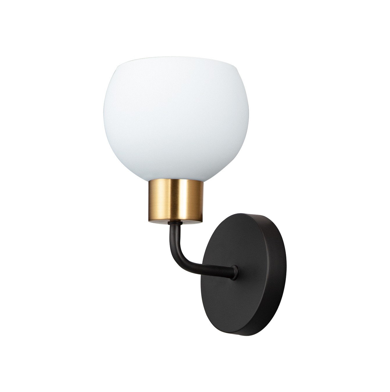 Coraline 1-Light Wall Sconce in Bronze with Satin Bra