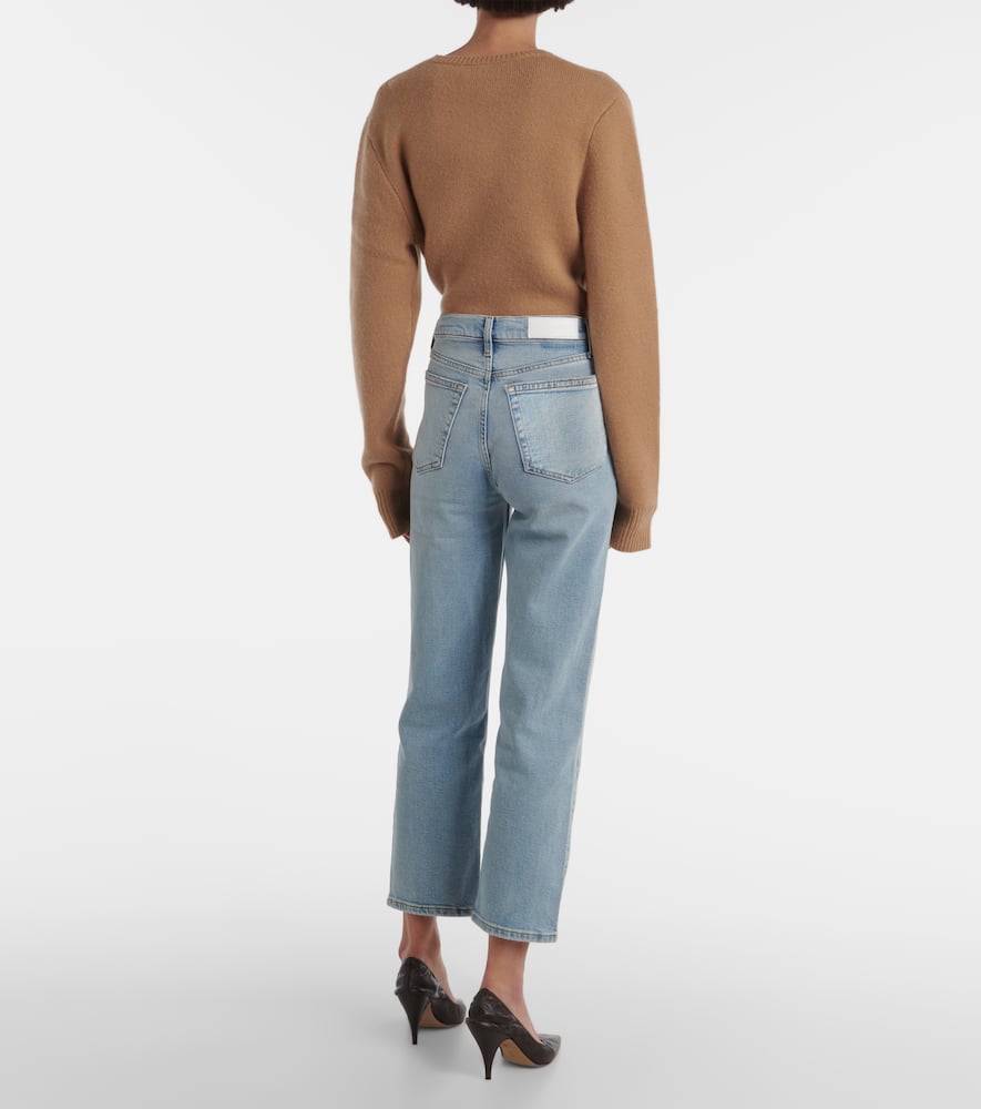 70s Stove Pipe low-rise straight jeans