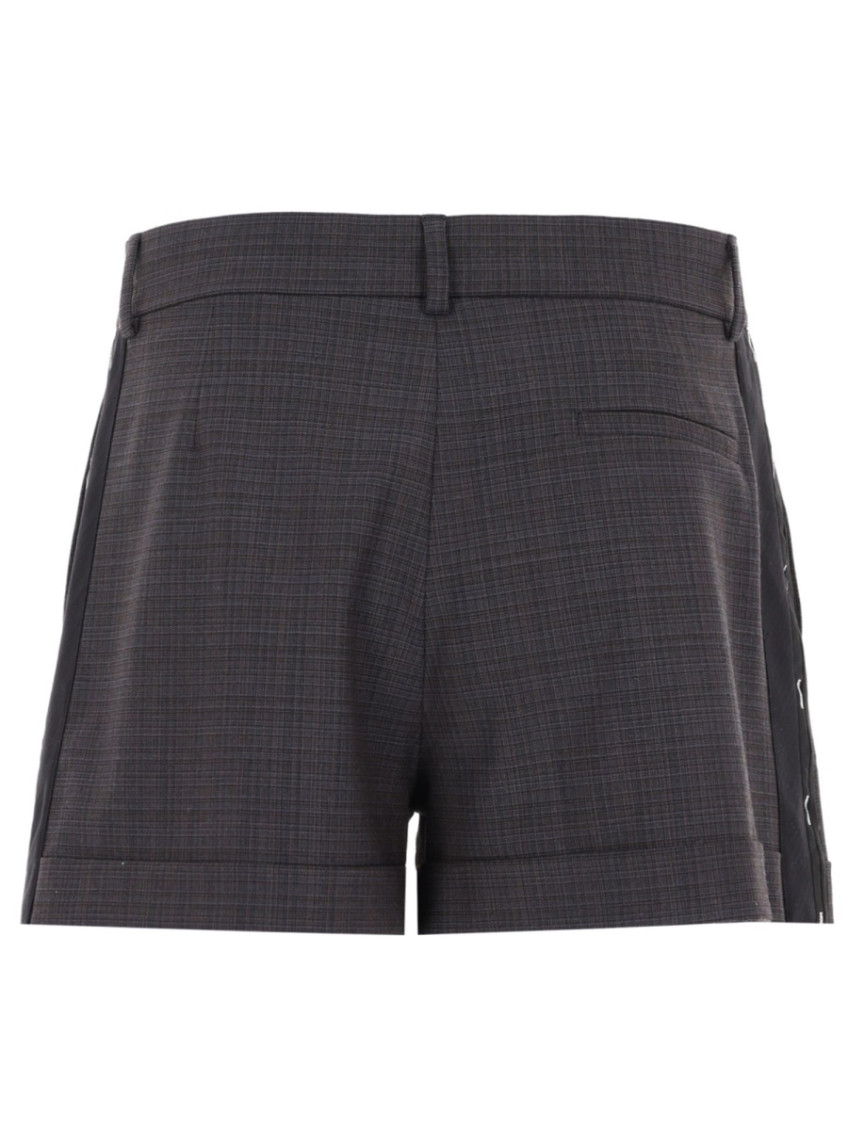 Moschino - tailored shorts pleated front belt loop