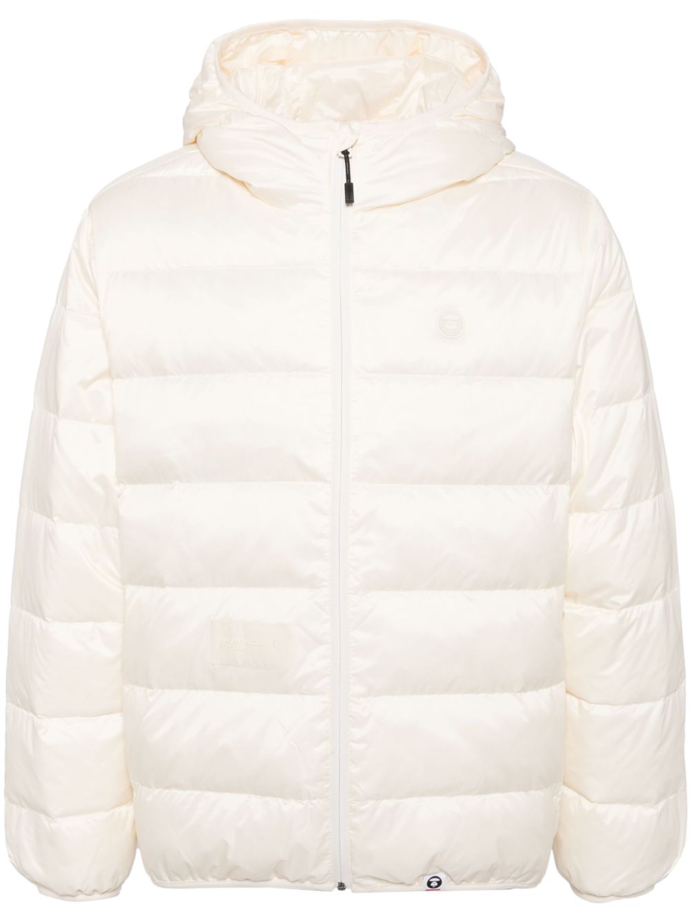 Logo down jacket - Neutrals