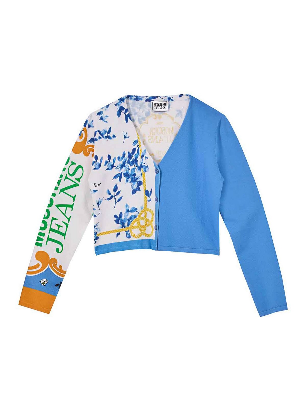 Cardigan Stampa Foulard
